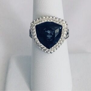 Swarovski Palatium Trillion Cut Crystal Ring